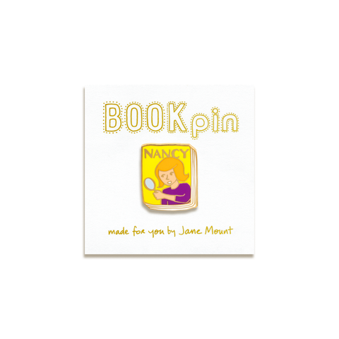 Nancy Drew Enamel Pin by Ideal Bookshelf