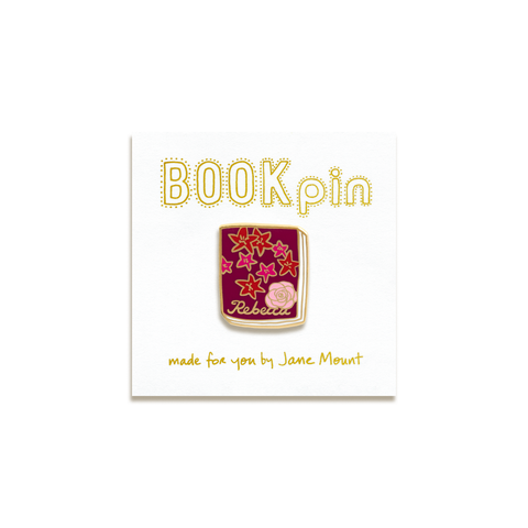 Rebecca Enamel Pin by Ideal Bookshelf