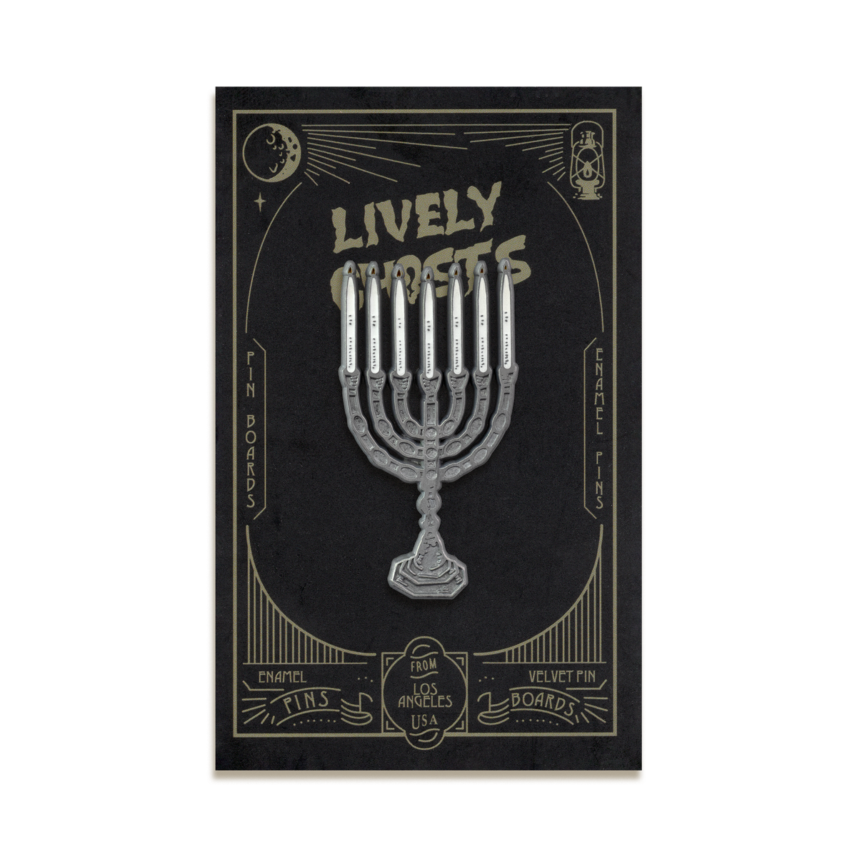Tradition Enamel Pin by Lively Ghosts