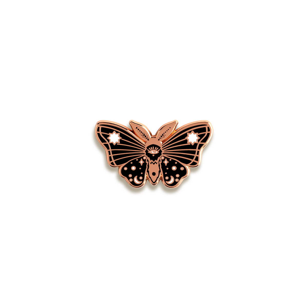 Moth of the Moon Enamel Pin by Mother of the Moon