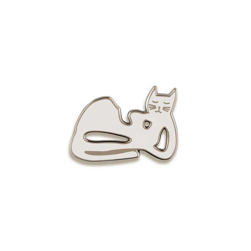 Henry Meowre Enamel Pin by Niaski
