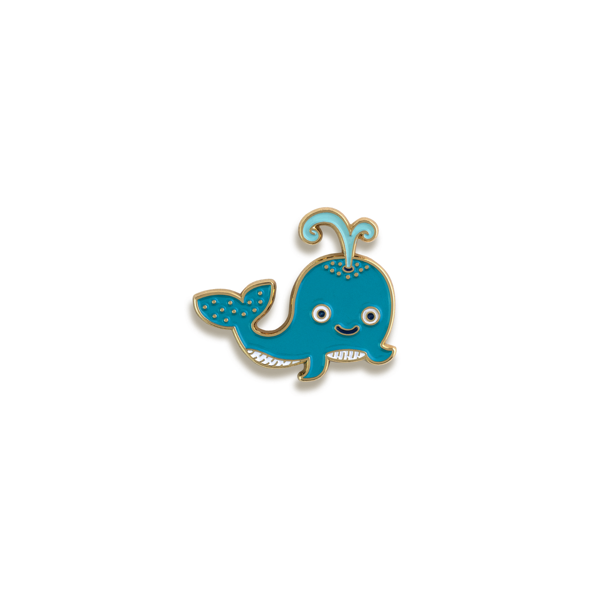 Whale Enamel Pin by Night Owl Paper Goods