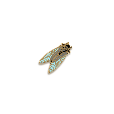 Cicada Enamel Pin by Pindrix