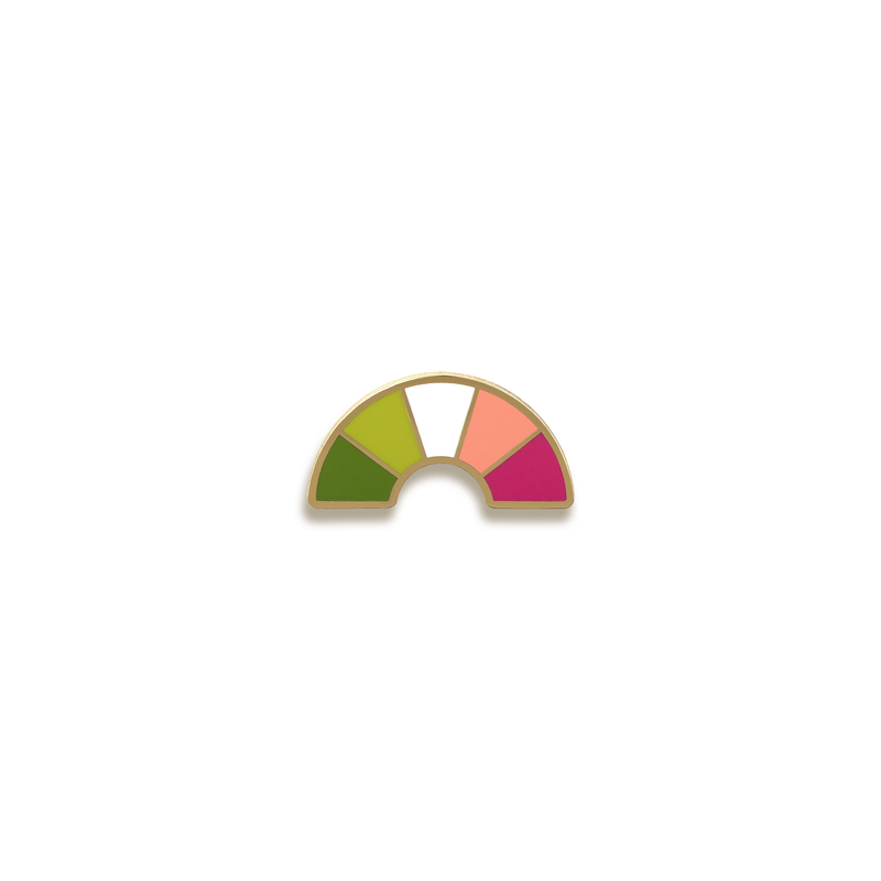 Abrosexual Pride Enamel Pin by Pinultimate