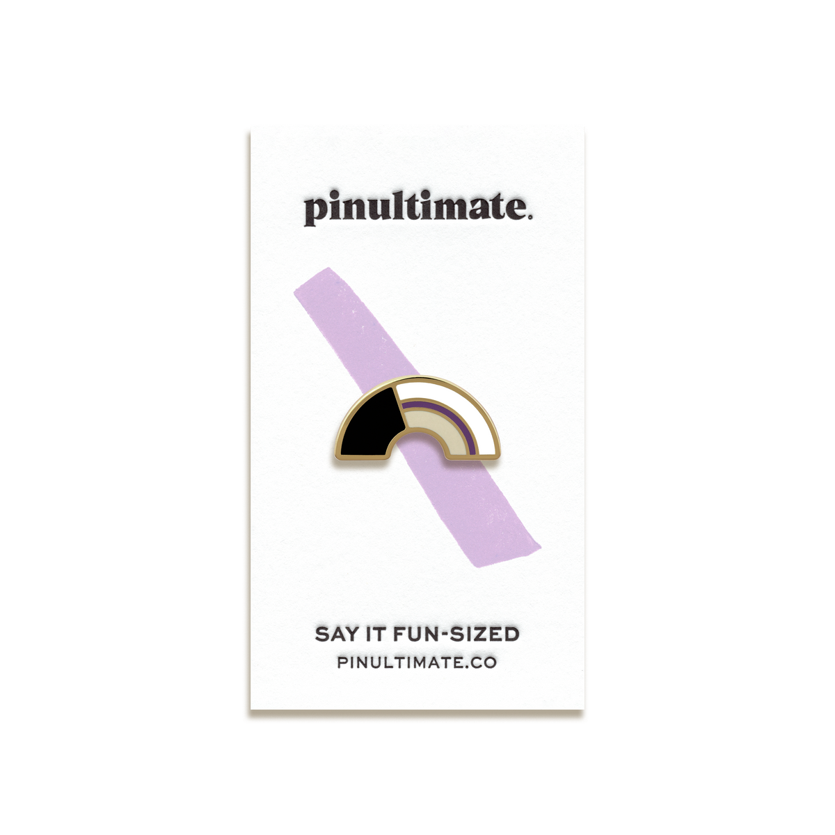 Demisexual Pride Enamel Pin by Pinultimate