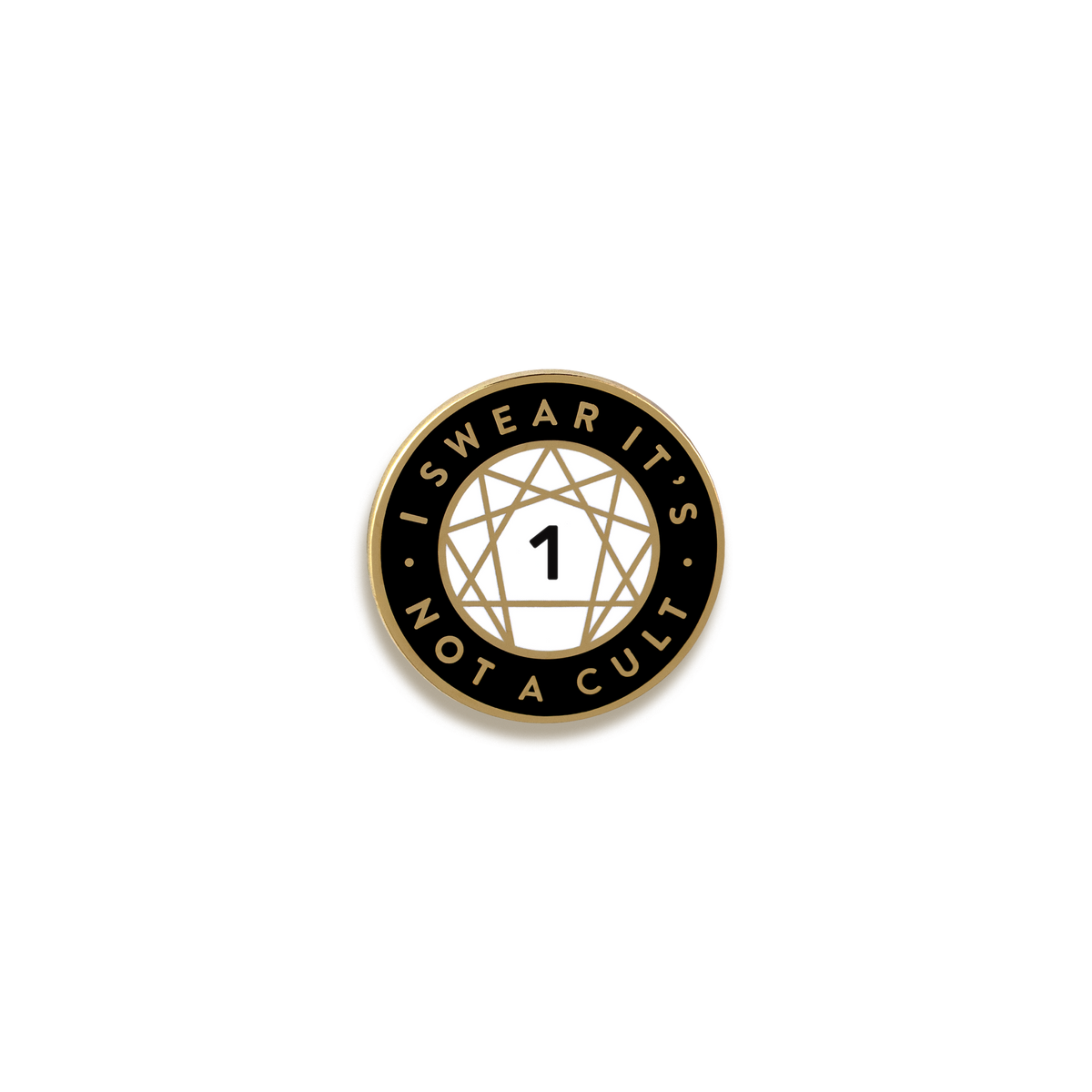 Enneagram Cult Enamel Pin by Pinultimate