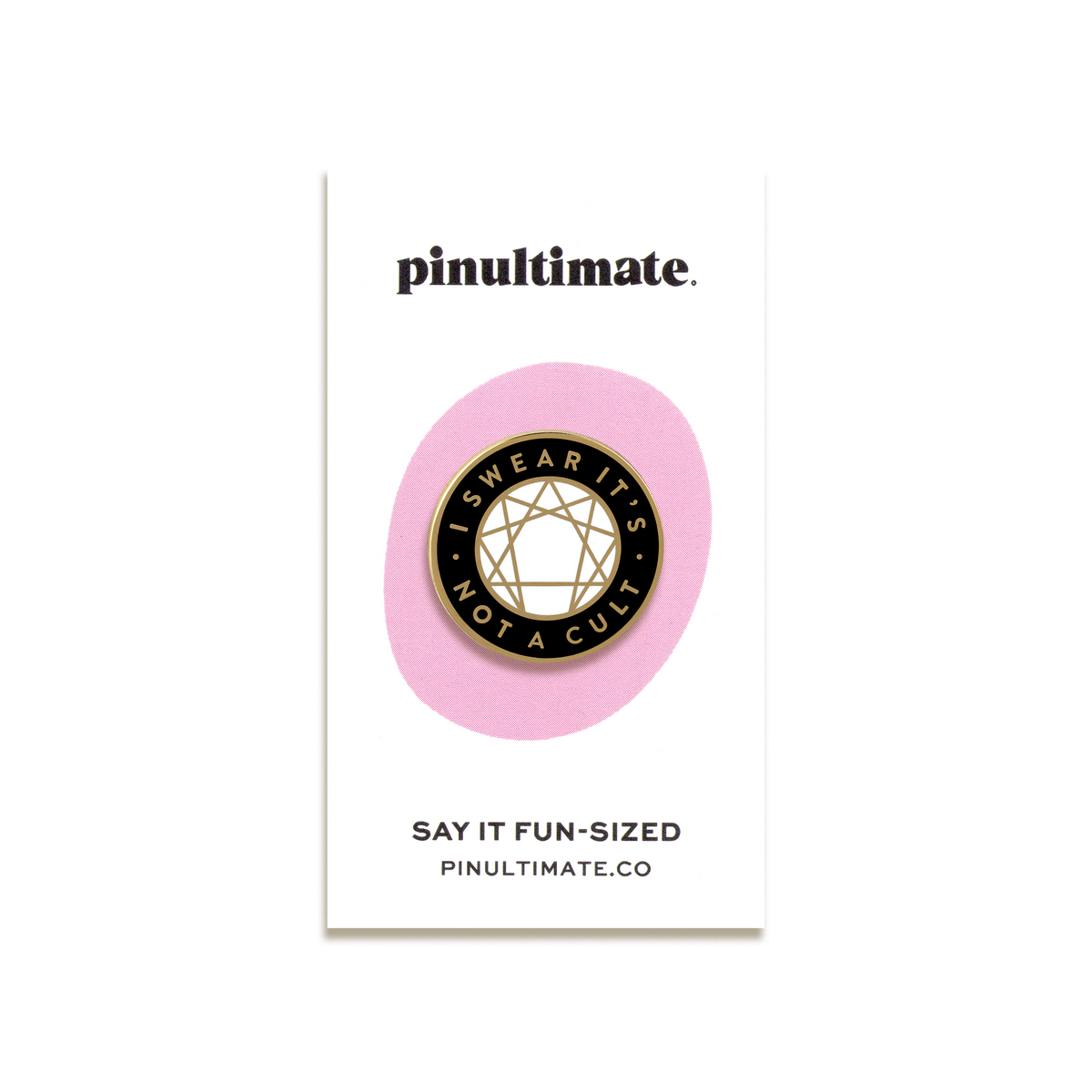 Enneagram Cult Enamel Pin by Pinultimate