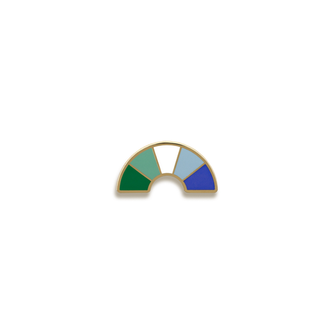 Gay Men Pride Enamel Pin by Pinultimate