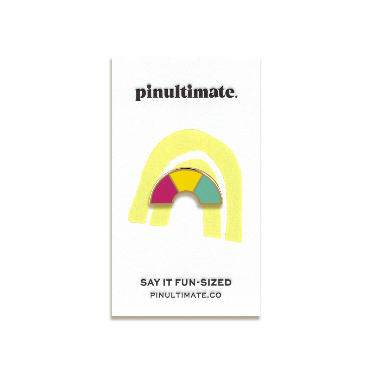 Pansexual Pride Enamel Pin by Pinultimate