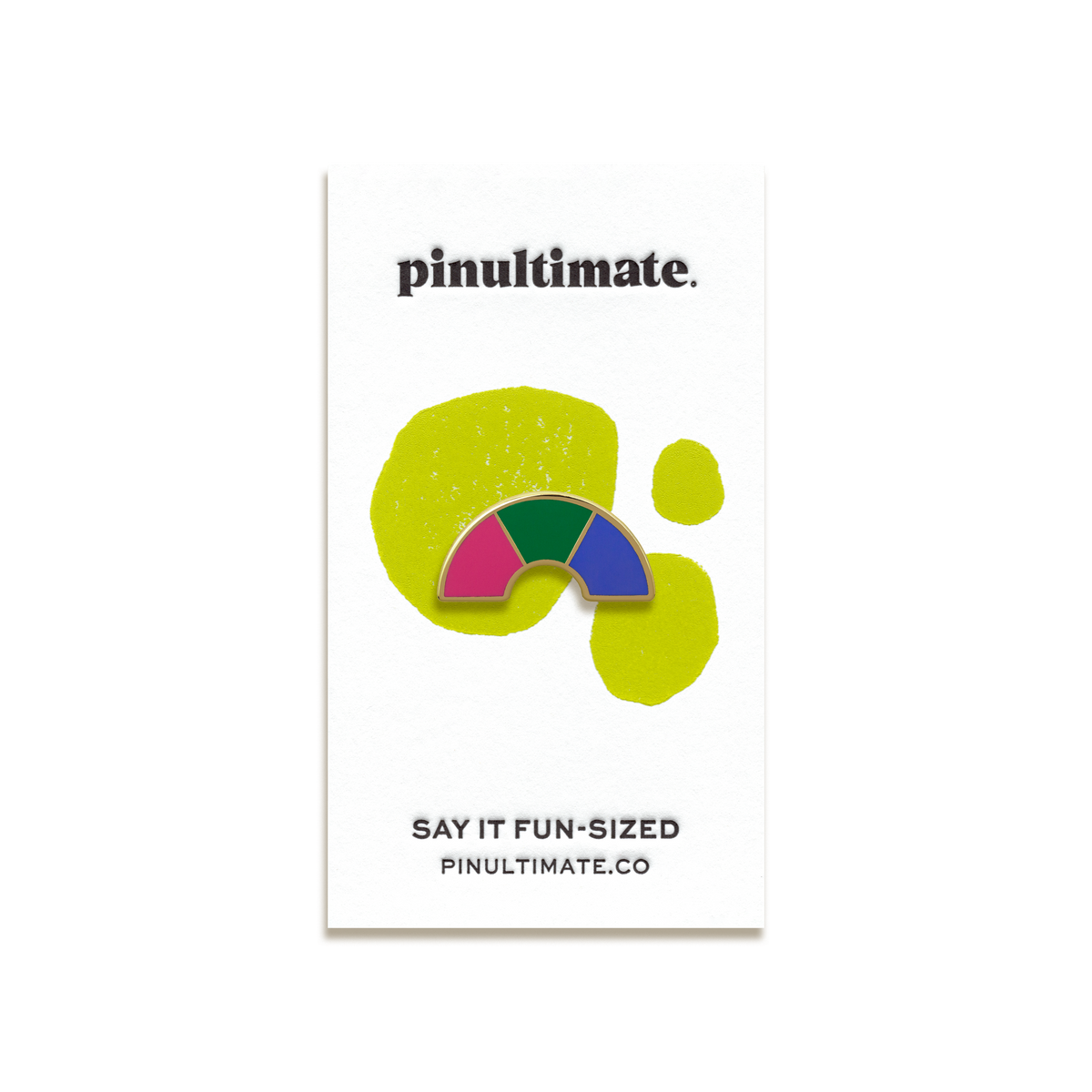 Polysexual Pride Enamel Pin by Pinultimate