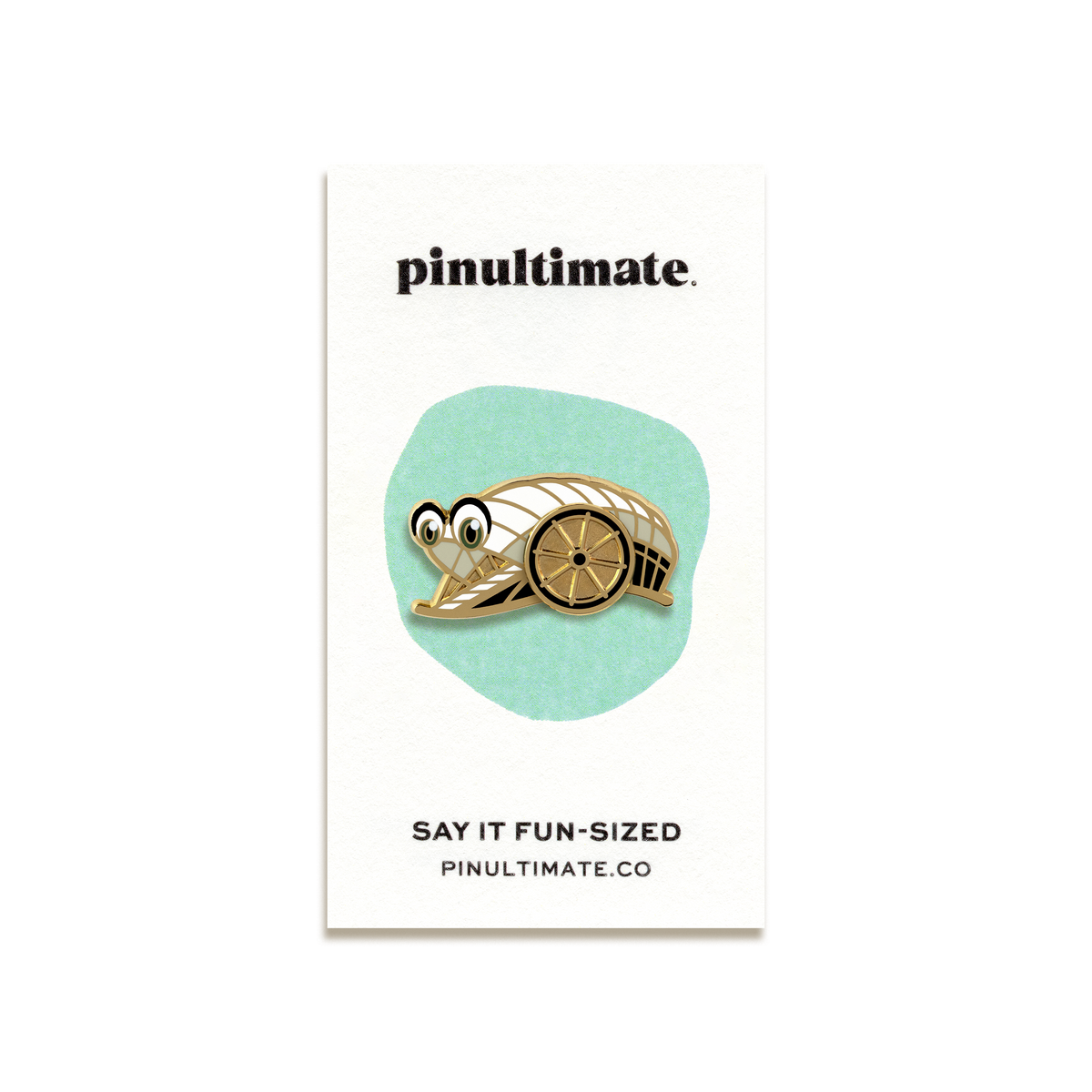 Professor Trash Wheel Enamel Pin by Pinultimate