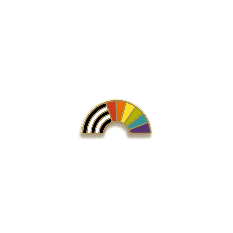 Straight Ally Pride Enamel Pin by Pinultimate