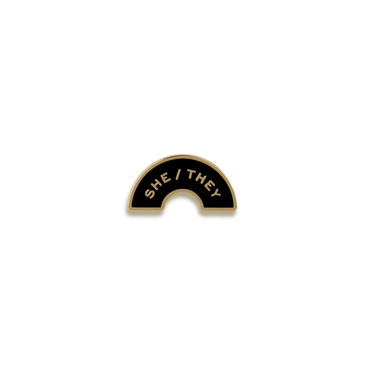 Pronoun Enamel Pin by Pinultimate