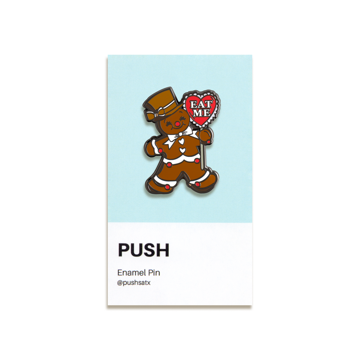 Eat Me Enamel Pin by Push