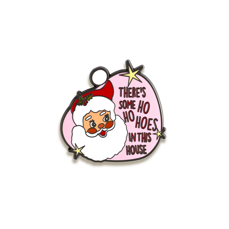 Ho Ho Ho Enamel Pin by Push