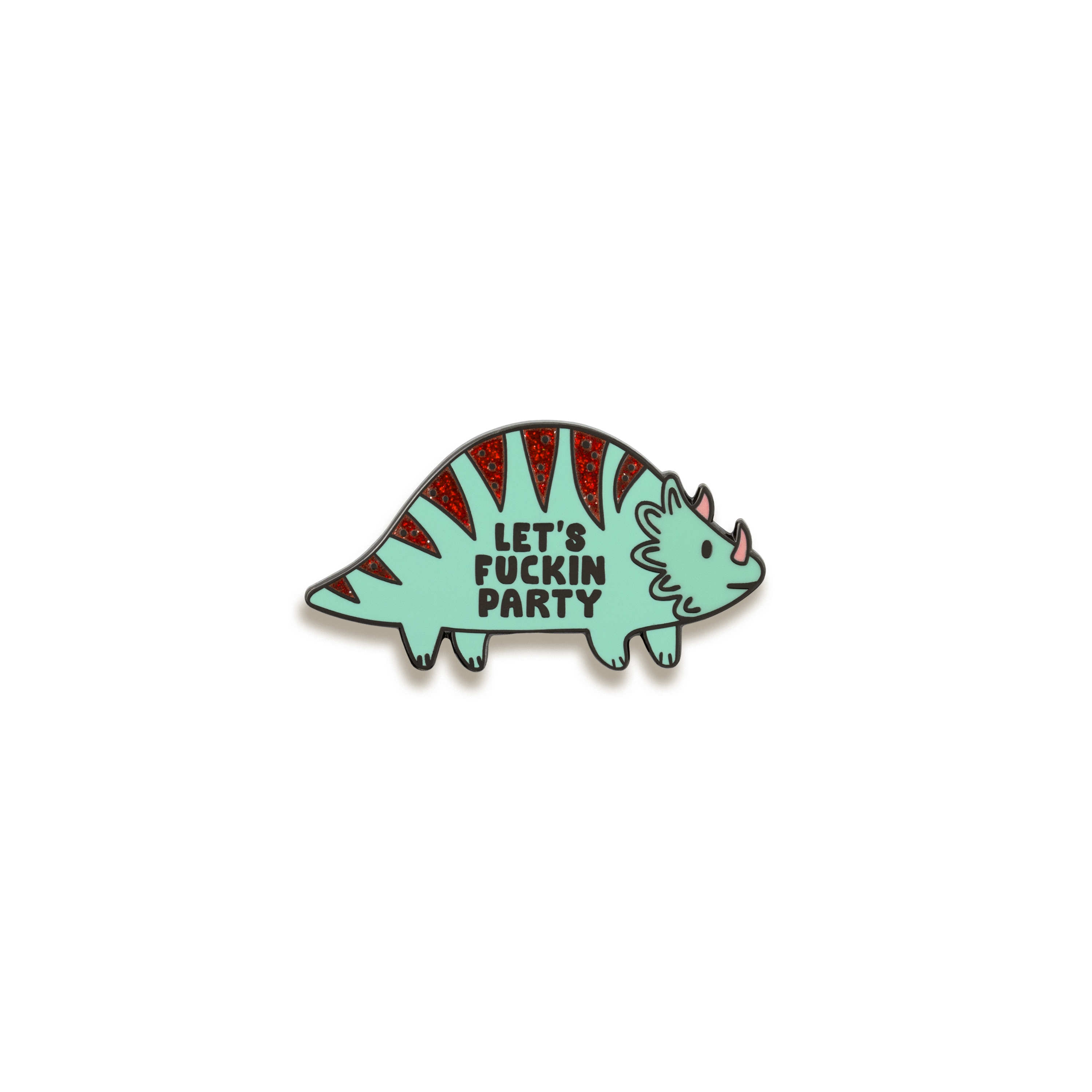Let's Fuckin Party Enamel Pin by Punky Pins – Pinultimate