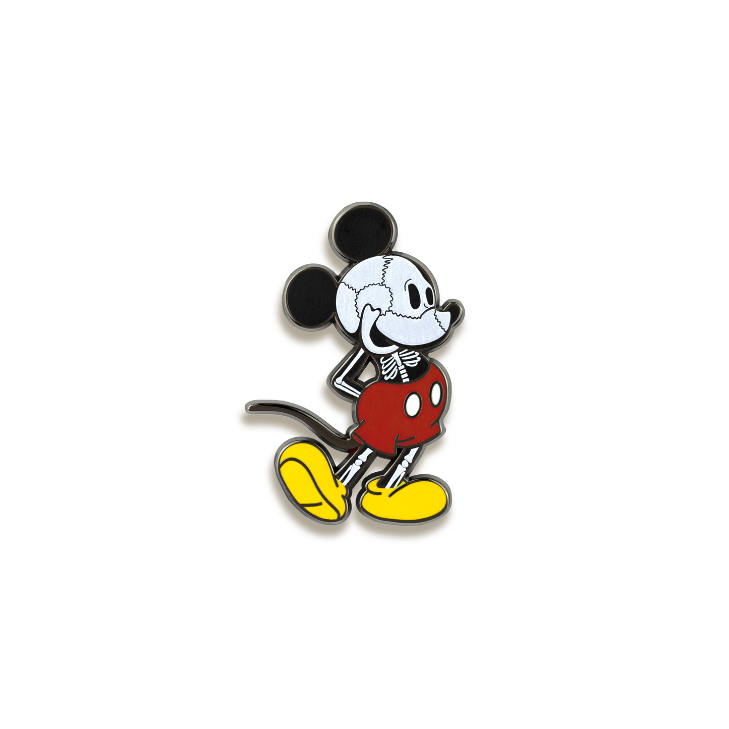 Skelly Mouse Enamel Pin by Rad Girl Creations
