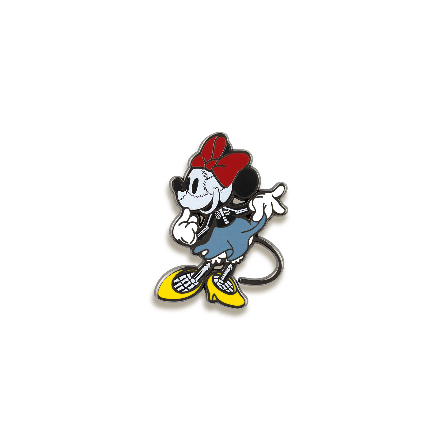 Skellie Mouse Enamel Pin by Rad Girl Creations