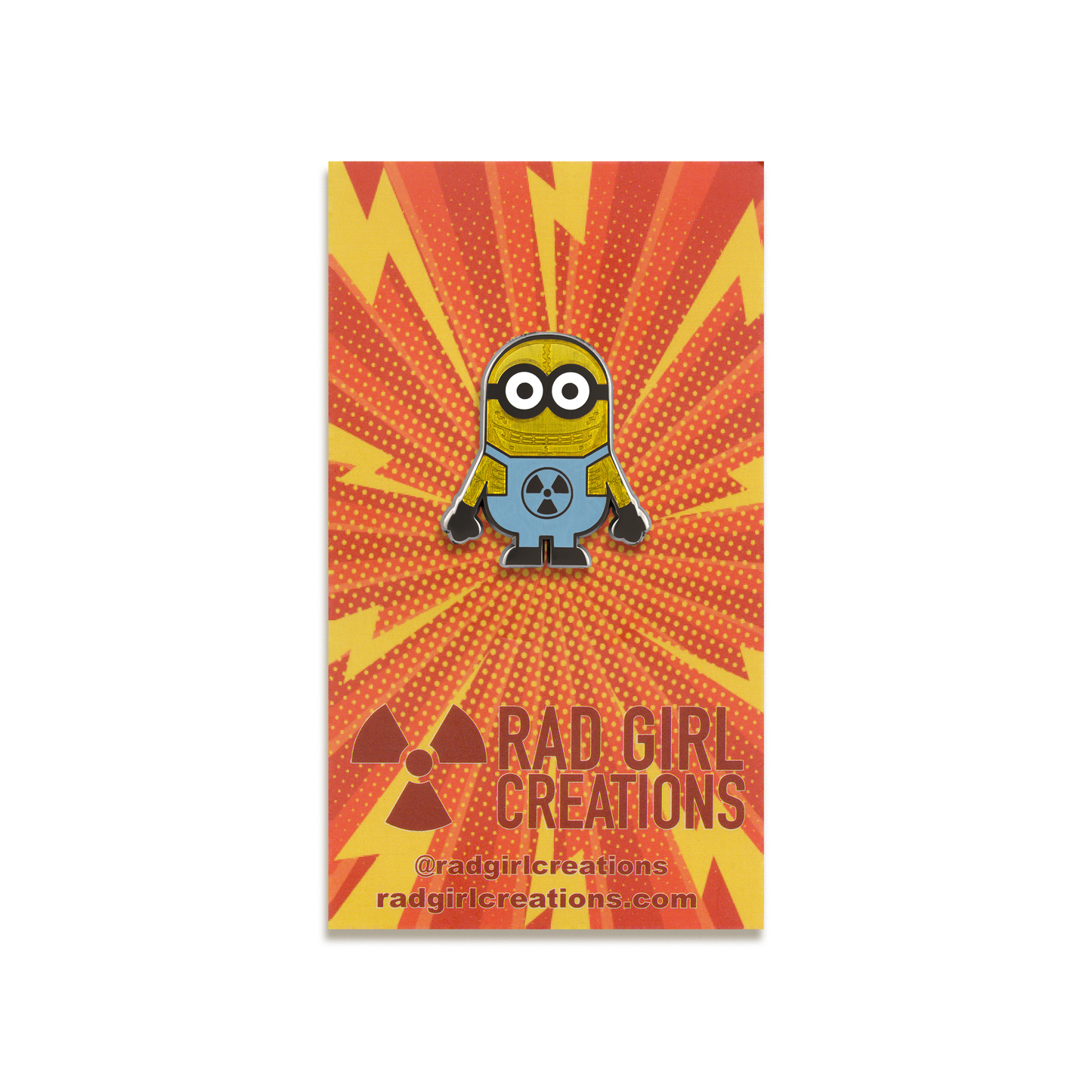 Skeleton Minion Enamel Pin by Rad Girl Creations