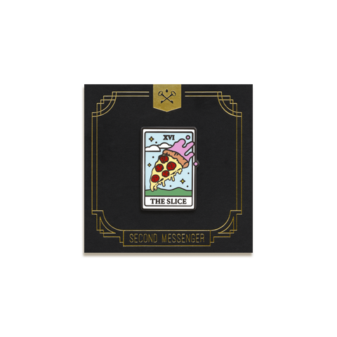 The Slice Enamel Pin by The Second Messenger