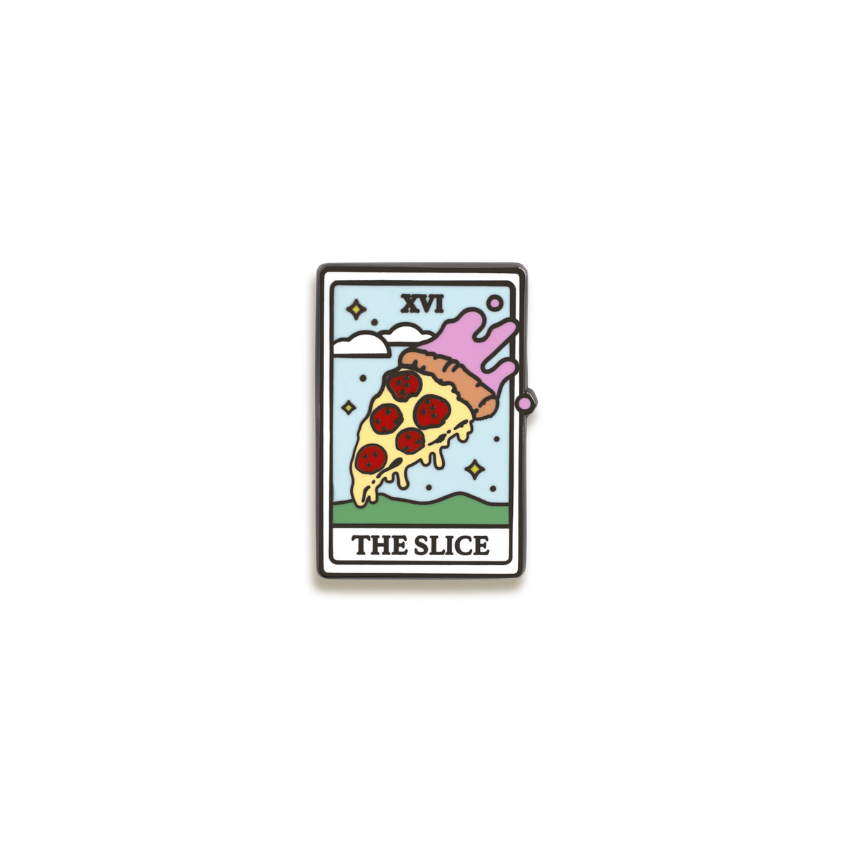 The Slice Enamel Pin by The Second Messenger