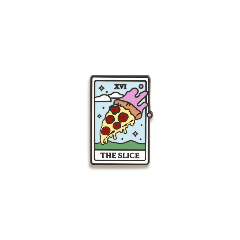 The Slice Enamel Pin by The Second Messenger