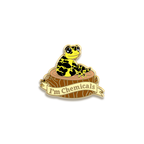 I'm Chemicals Enamel Pin by Toku Arts