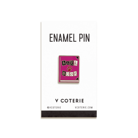 Bark Book Enamel Pin by V Coterie