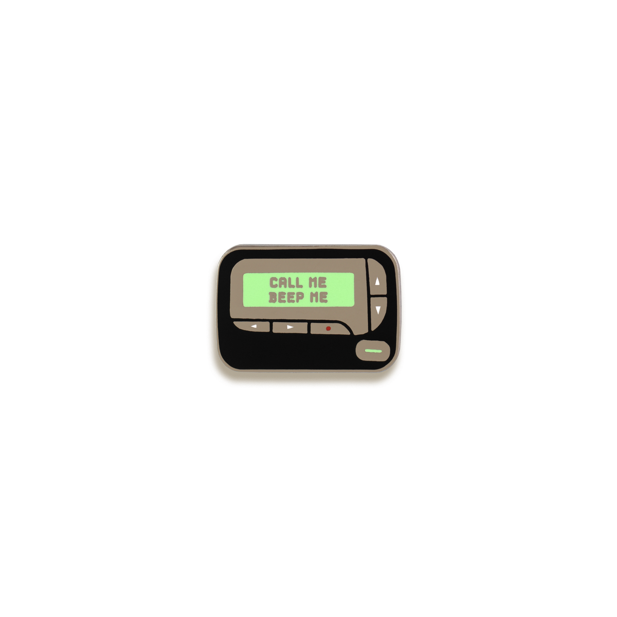 Call Me, Beep Me Enamel Pin by V Coterie
