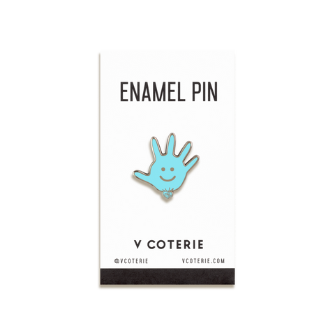 Doug the Glove Enamel Pin by V Coterie