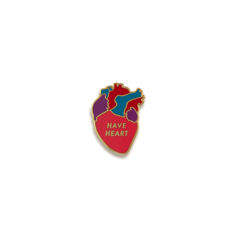 Have Heart Enamel Pin by V Coterie