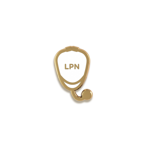 Licensed Practical Nurse Enamel Pin by V Coterie