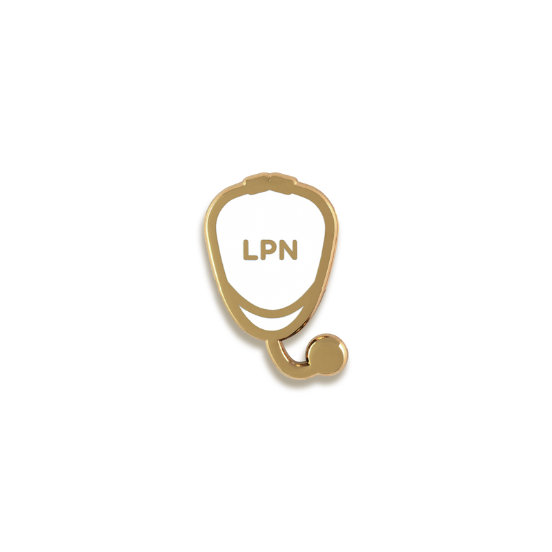 Licensed Practical Nurse Enamel Pin by V Coterie