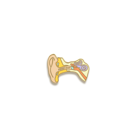Persev-ear Enamel Pin by V Coterie