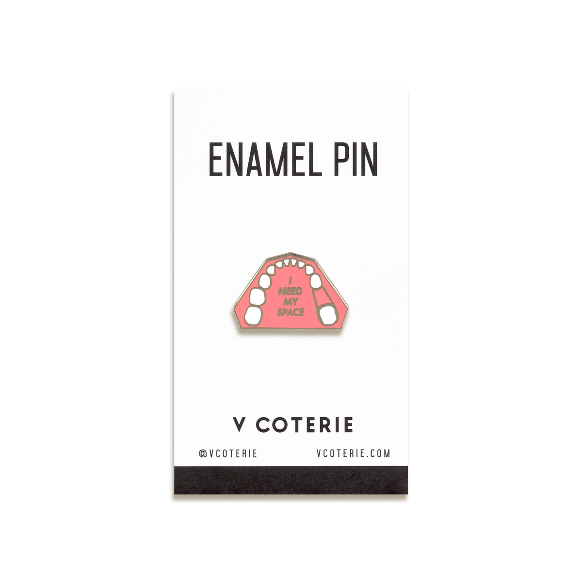 I Need My Space Enamel Pin by V Coterie