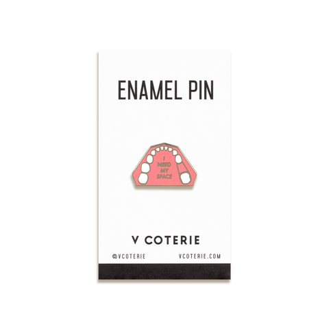 I Need My Space Enamel Pin by V Coterie