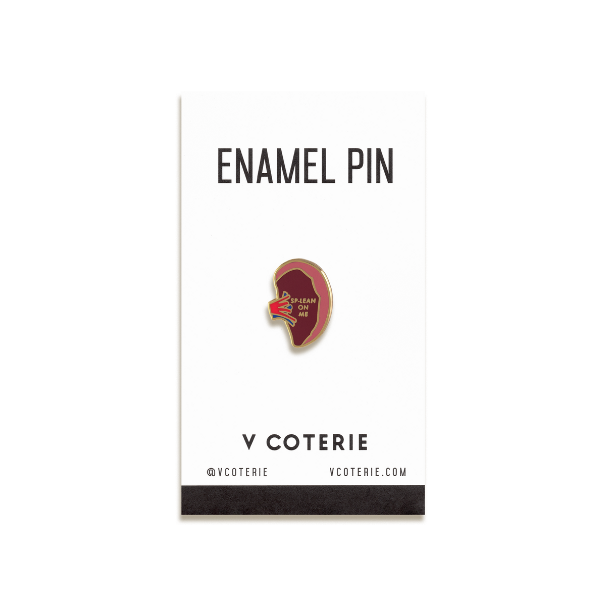 Sp-lean On Me Enamel Pin by V Coterie
