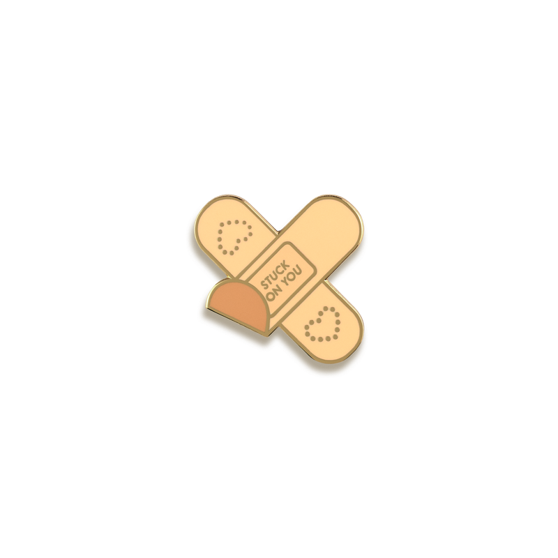 Stuck On You Enamel Pin by V Coterie