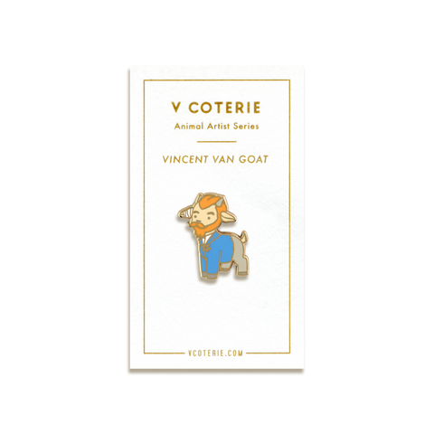 Vincent van Goat Enamel Pin by V Coterie