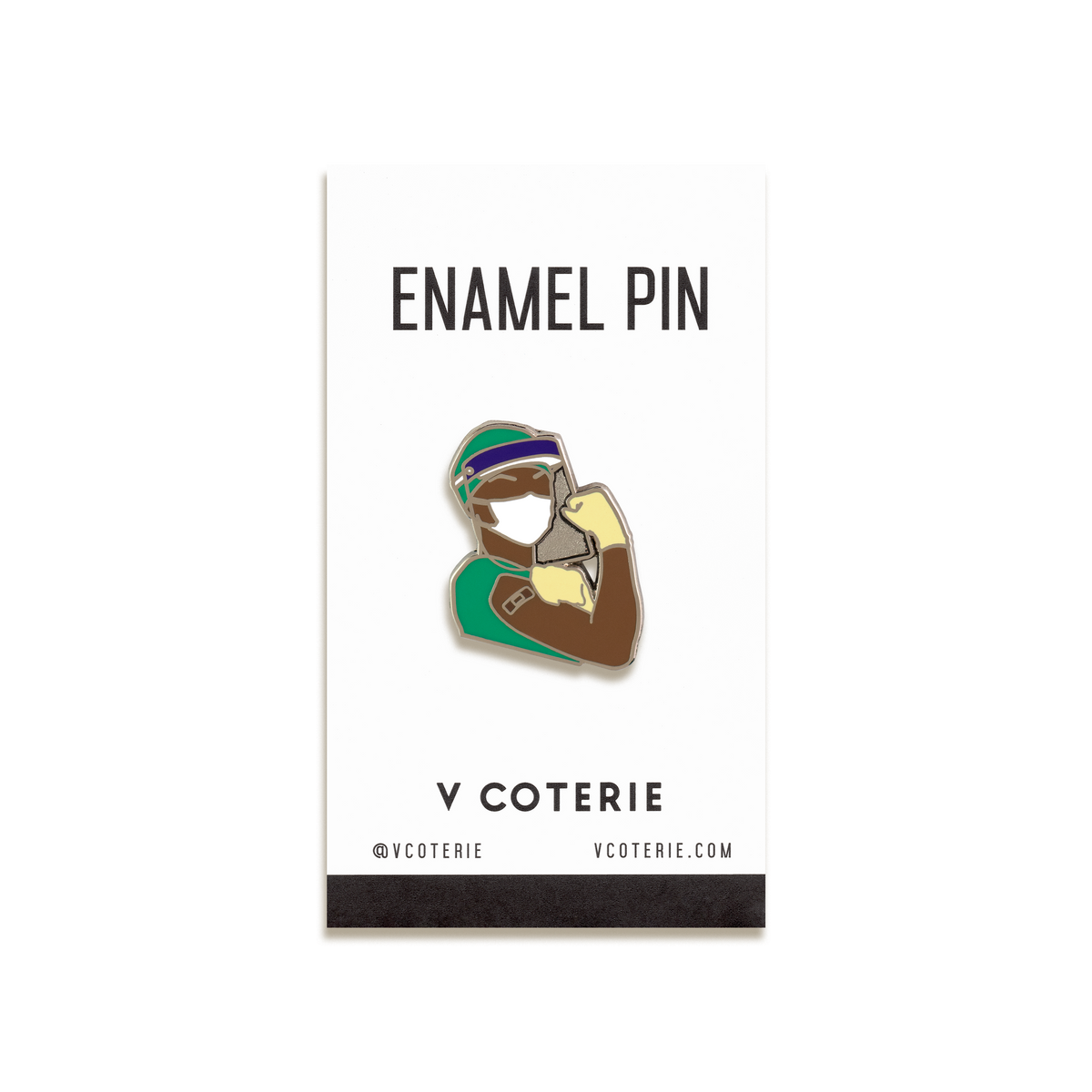 We Can Do It! Enamel Pin by V Coterie