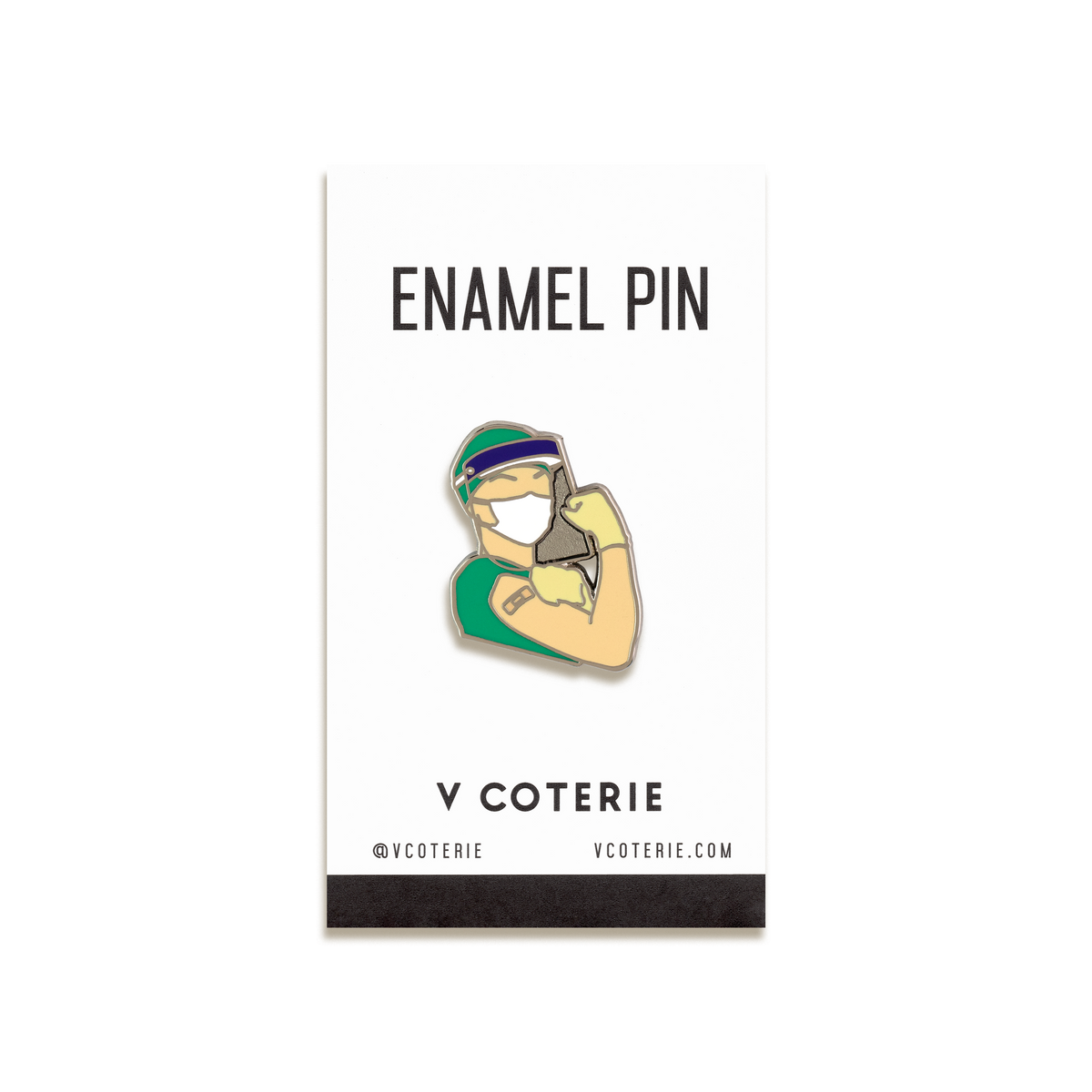 We Can Do It! Enamel Pin by V Coterie