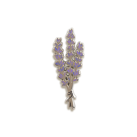 Lavender Enamel Pin by Wildship Studio