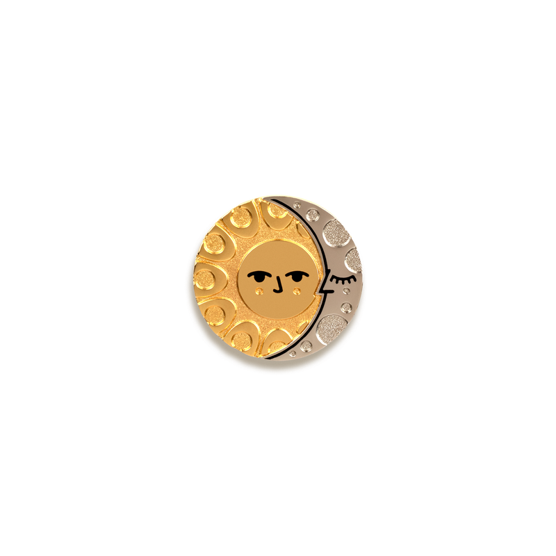 Illumine Enamel Pin by Amar&Riley