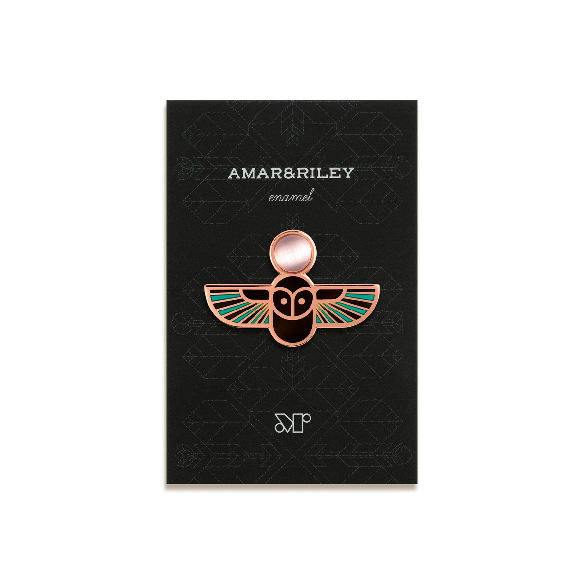Minerva Enamel Pin by Amar&Riley