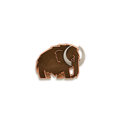 Woolly Mammoth Enamel Pin by Amar&Riley