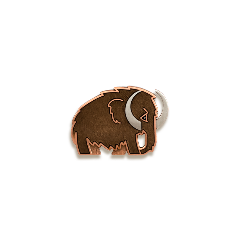 Woolly Mammoth Enamel Pin by Amar&Riley