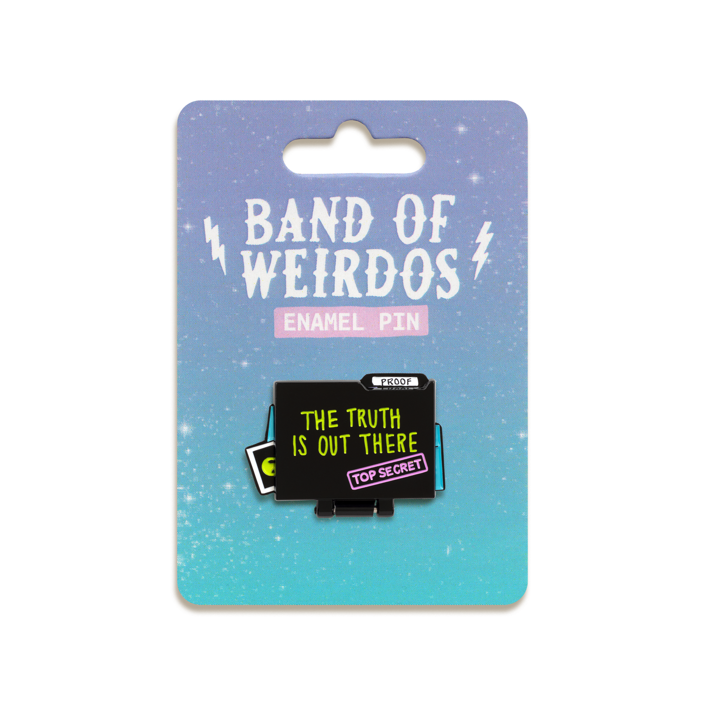 The Truth Is Out There Enamel Pin by Band of Weirdos