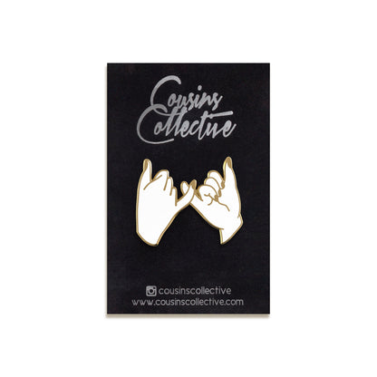 Pinky Promise Enamel Pin by Cousins Collective