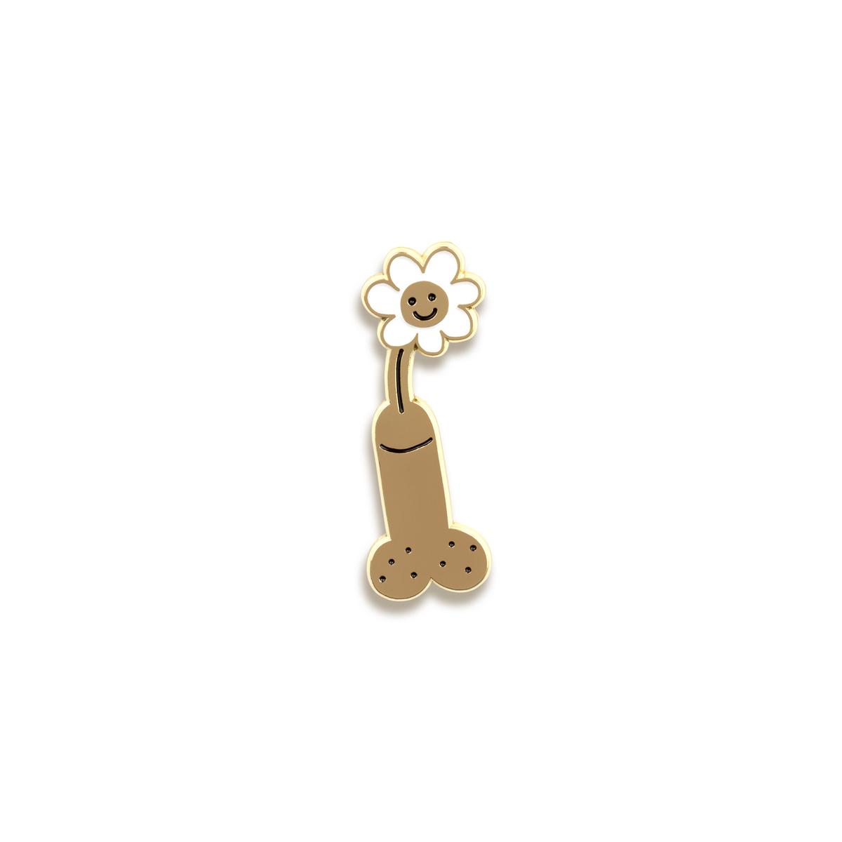 Whoopsy Daisy Enamel Pin by Dicks Don’t Lie