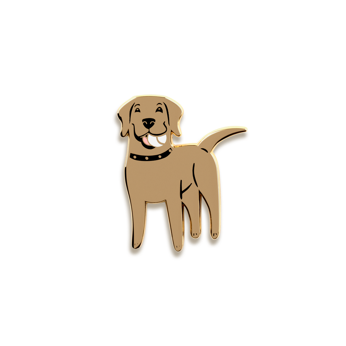 Labrador Retriever Enamel Pin by Doggie Drawings